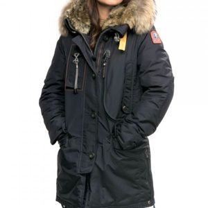 Parajumper Kodiak Women’s Black Coat Medium